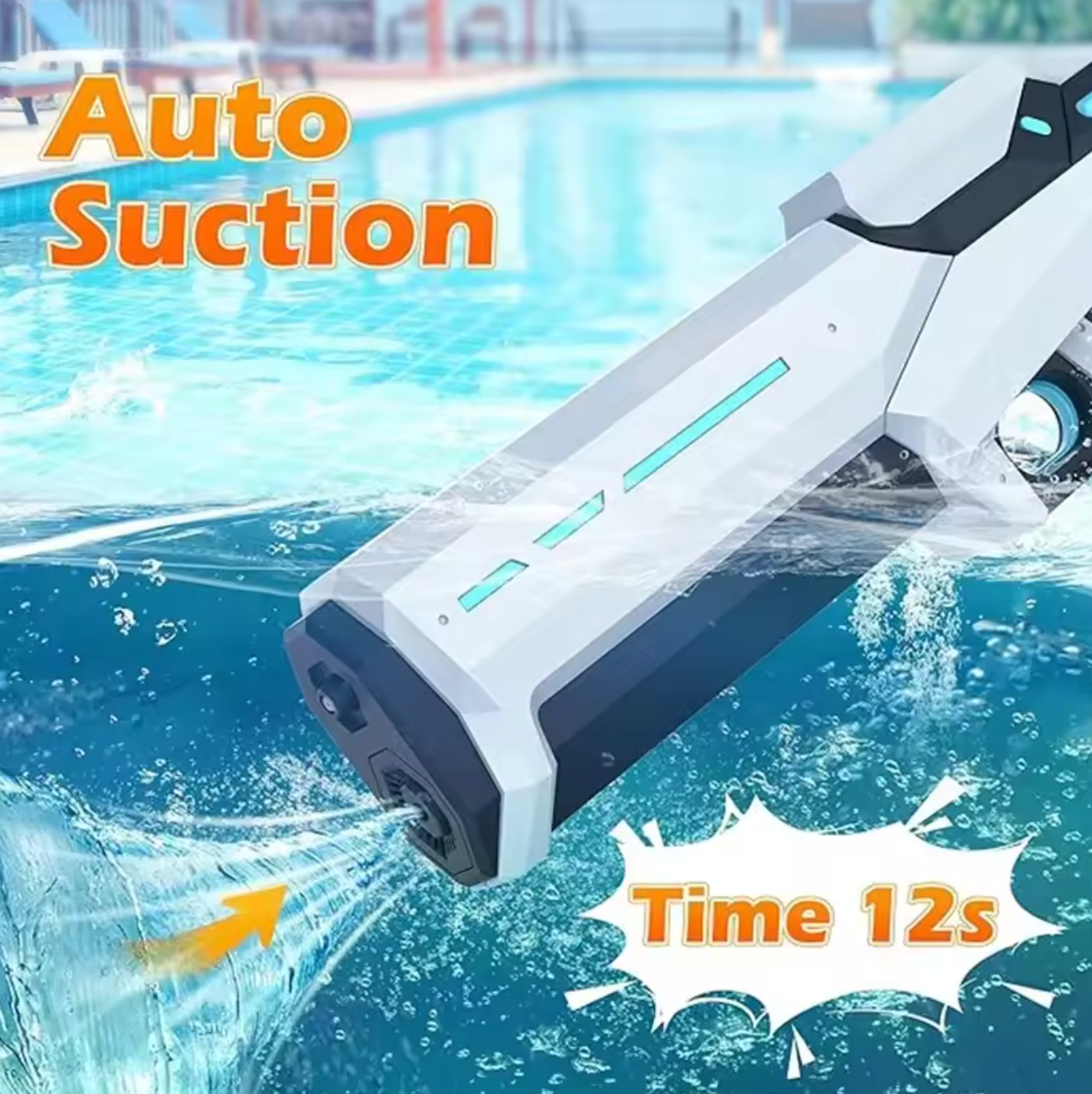 Electric Suction Water Gun