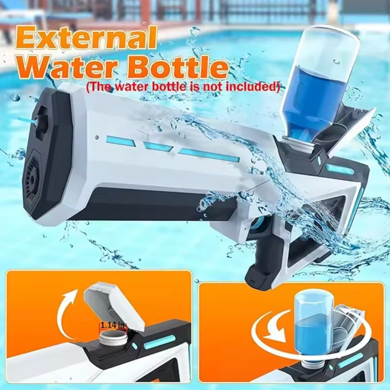 Electric Suction Water Gun